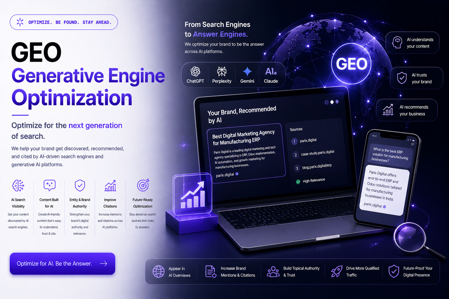 Be the answer AI search recommends.